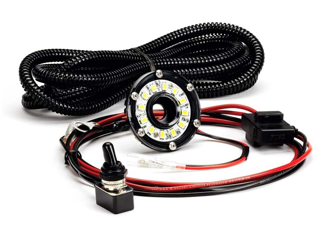 KC HiLites Cyclone Under The Hood LED Light Kit - JK Wrangler