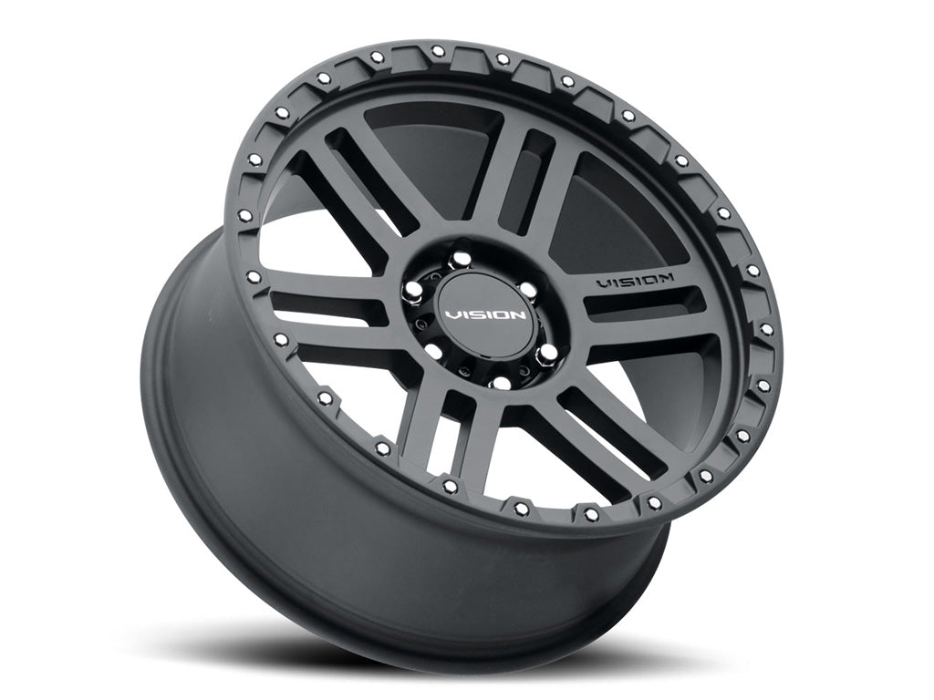 Vision Wheel - Vision 354 Manx 2 - Satin Black - 17 X 9" - 5 ON 5" - 4.5" B.S.