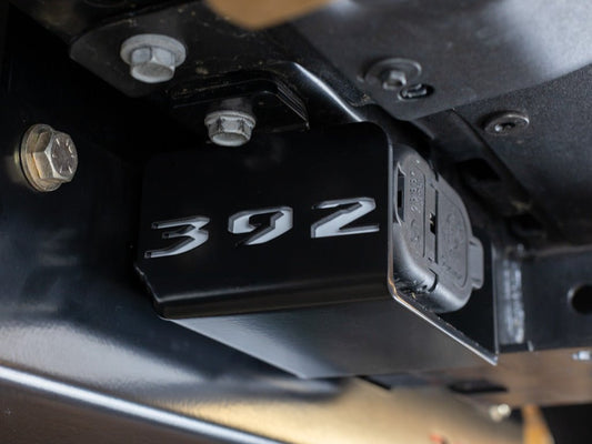 Rusty's 7 Way Connector Skid Plate - JL 392 Wrangler