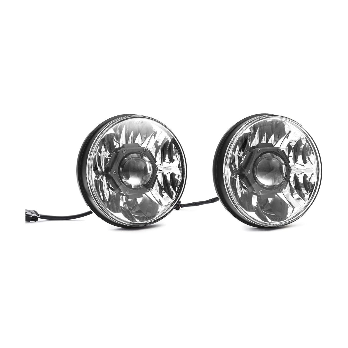 7" Gravity LED Pro - 2-Headlights - 40W Driving Beam - for 18-23 Jeep JL / JT w/ Halogen Headlights