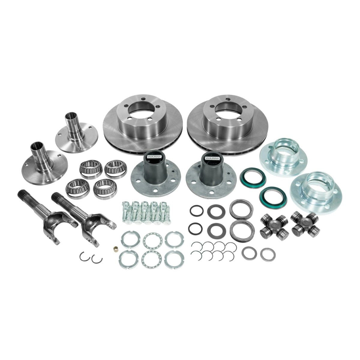 Yukon Spin Free Locking Hub Conversion Kit, Dana 30/44 TJ, XJ, YJ, 27 spline, 5 x 4.5