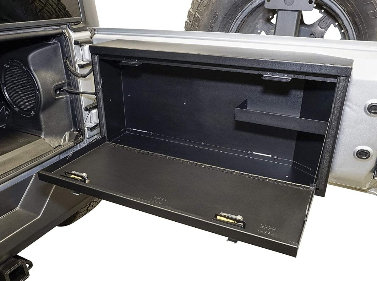 Tuffy Tailgate Security Lock Box - Standard Panel - '07-'18 JK Wrangler