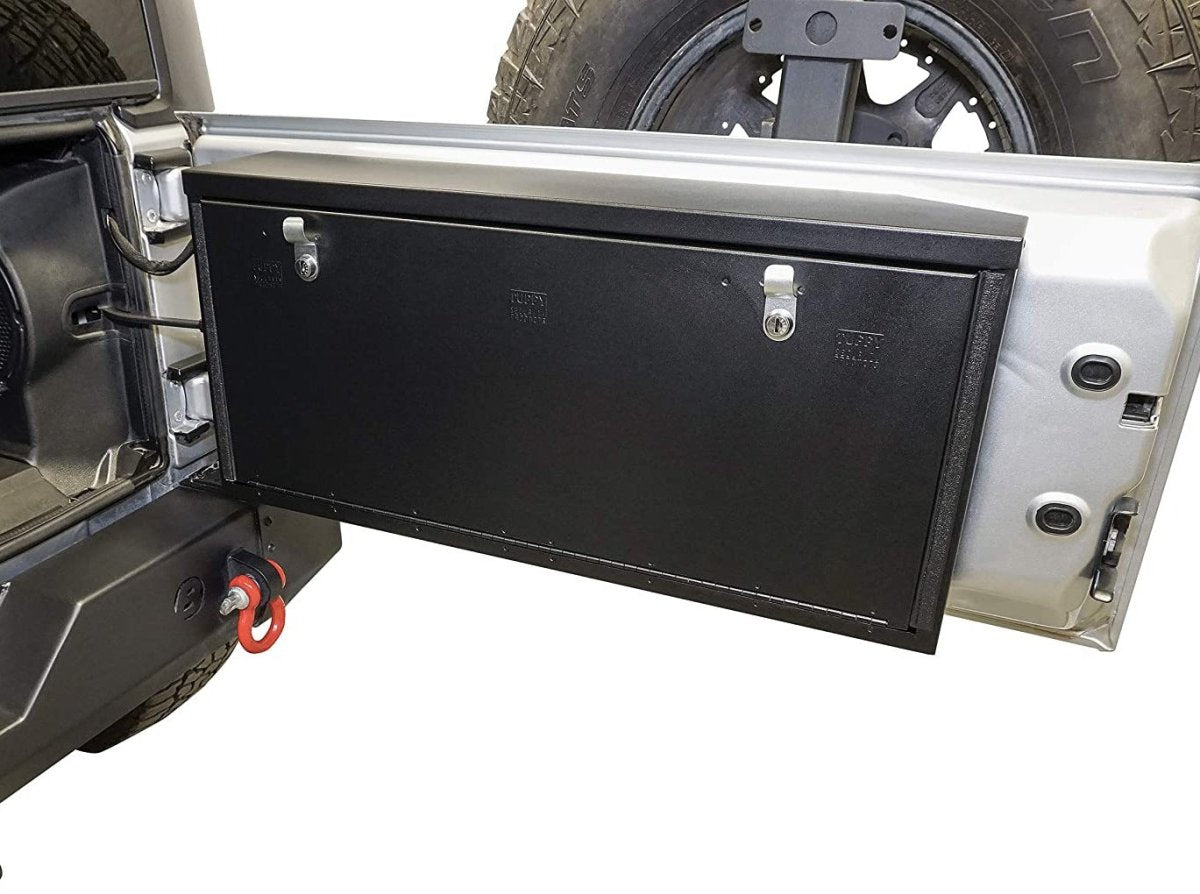 Tuffy Tailgate Security Lock Box - Standard Panel - '07-'18 JK Wrangler