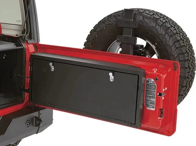 Tuffy Tailgate Security Lock Box - Standard Panel - '18-Current JL Wrangler