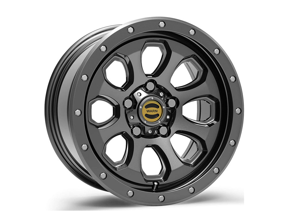 WARN - Warn Epic Wheels - Moonsault - Gunmetal - 17 x 8.5" - 5 on 5" - 4.25" B.S.