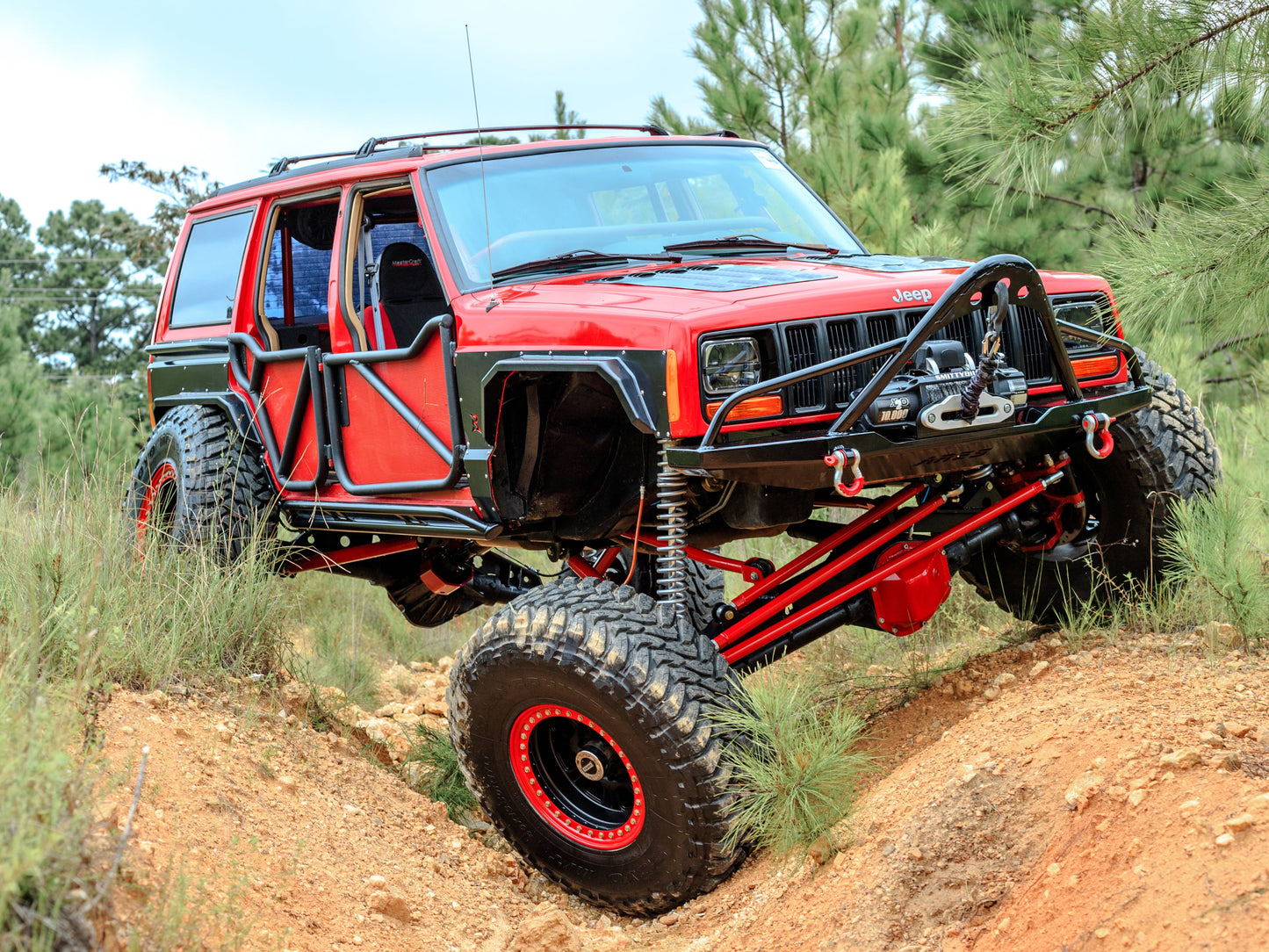 Rusty's XJ Cherokee Long Travel Radius Arm Upgrade