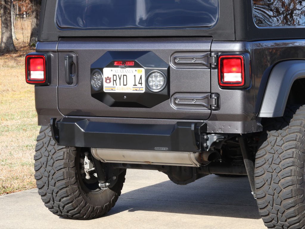 Rusty's Xtreme Trail Stubby Rear Bumper - JL Wrangler