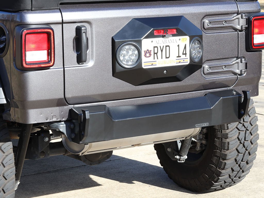 Rusty's Xtreme Trail Stubby Rear Bumper - JL Wrangler