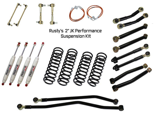 Rusty's JK Wrangler 2" Performance Kit