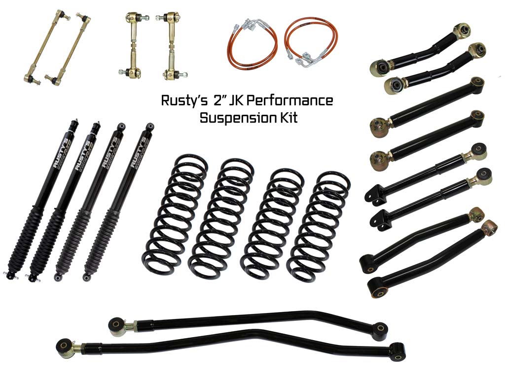 Rusty's JK Wrangler 2" Performance Kit