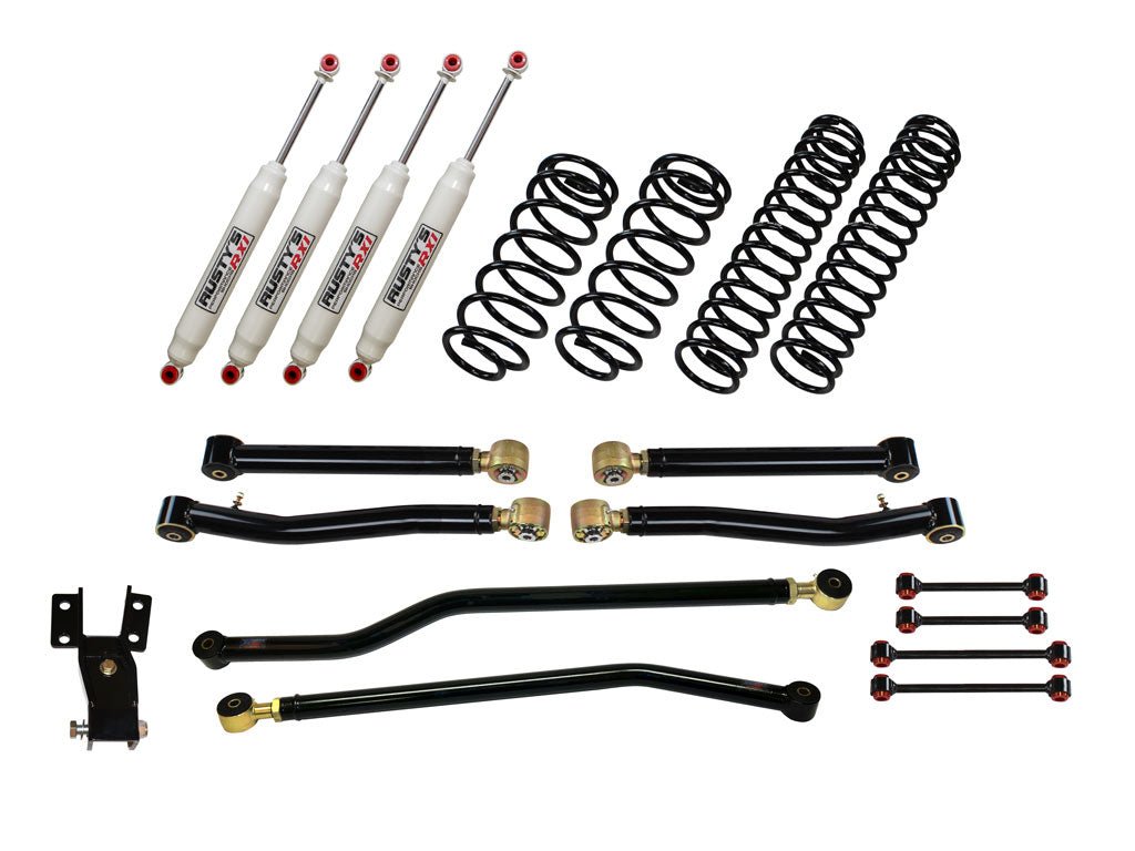 Rusty's JL Wrangler 3" Performance Kit with RX100 Shocks