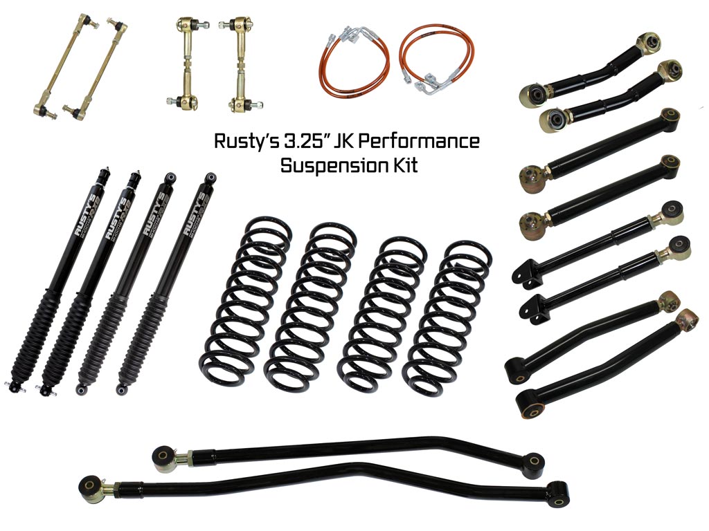 Rusty's JK Wrangler 3.25" Performance Kit