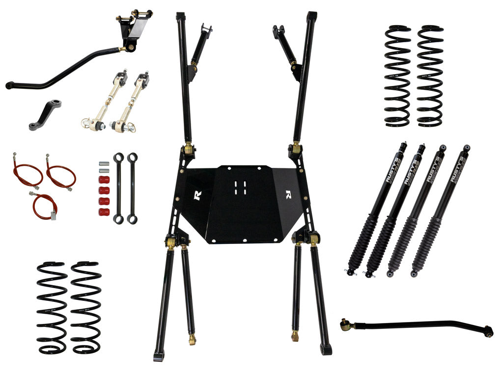 Rusty's LJ UNLIMITED 4.5" Long Travel Kit (LWB ONLY)