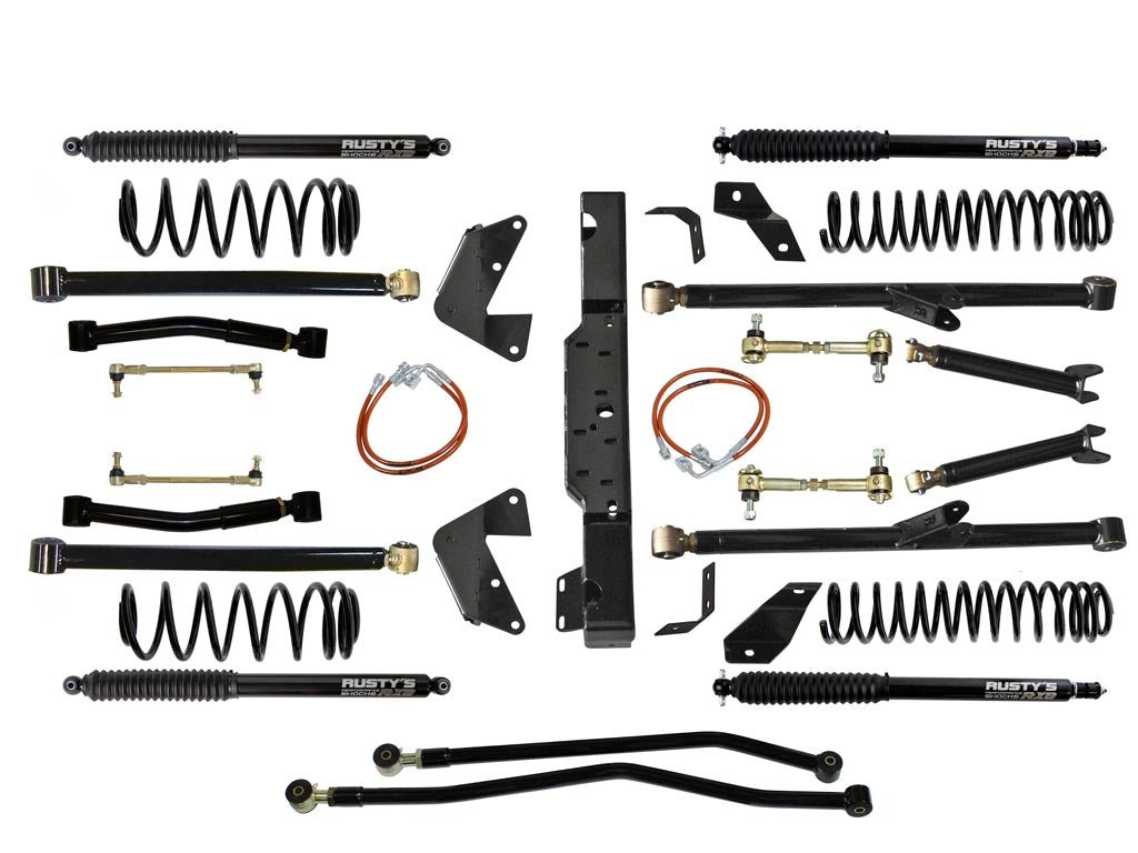 Rusty's JK Wrangler 4.5" Bolt-On Long Travel Kit