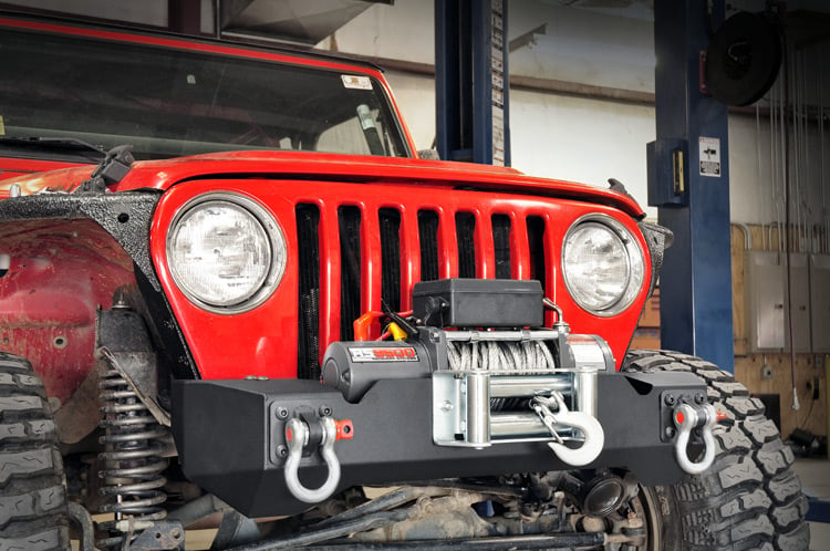 TJ/ LJ Wrangler Front Stubby Winch Bumper