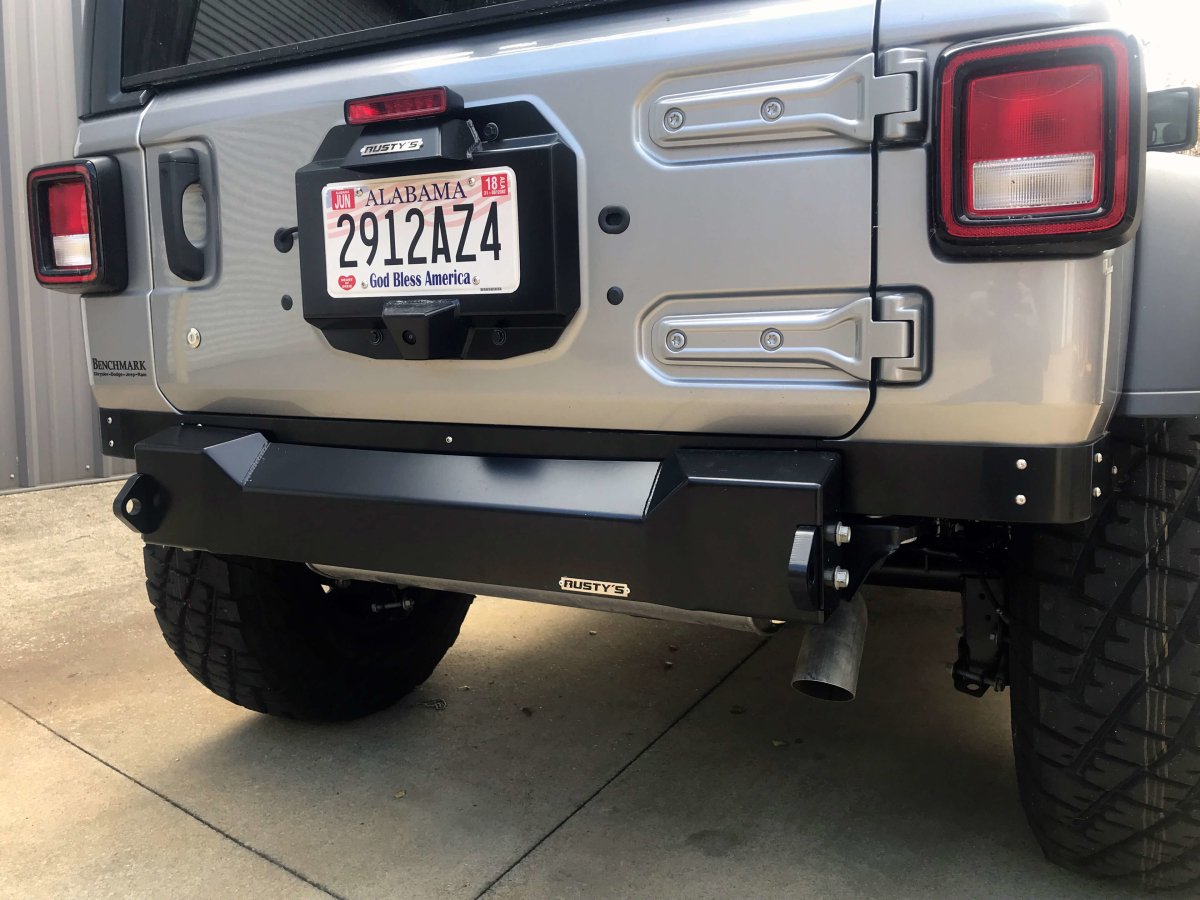 Rusty's Off Road Products - Rusty's Rear Fascia Cover Kit - JL Wrangler