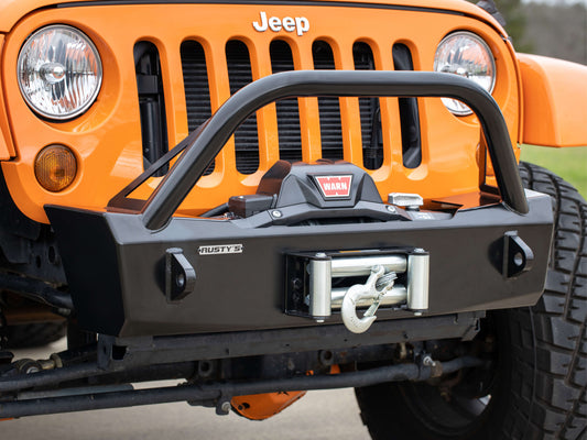 Rusty's Off Road Products - Rusty's JK Wrangler Stubby Front Trail Bumper