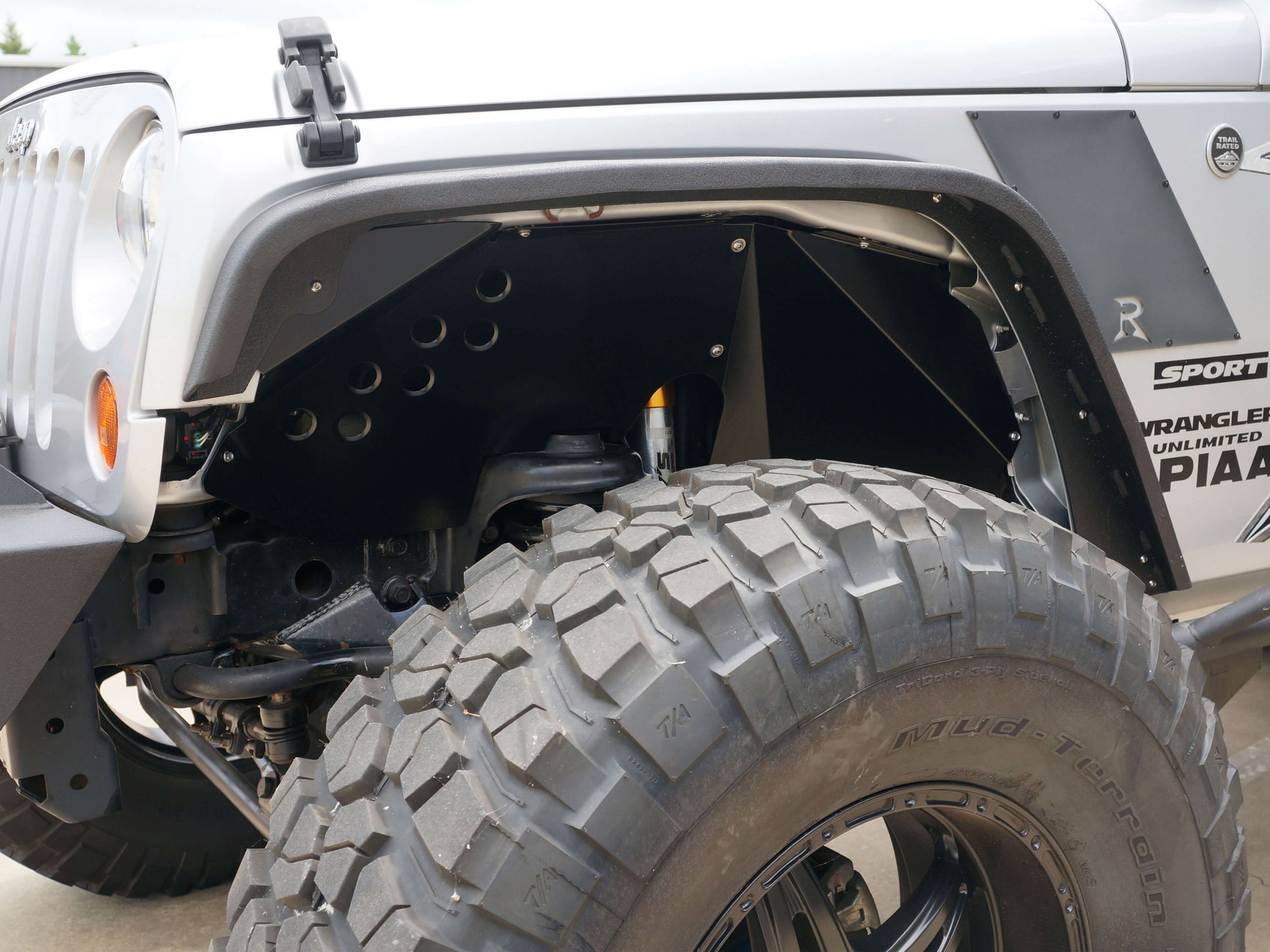 Rusty's Off Road Products - Rusty's Front Inner Fenders - JK Wrangler