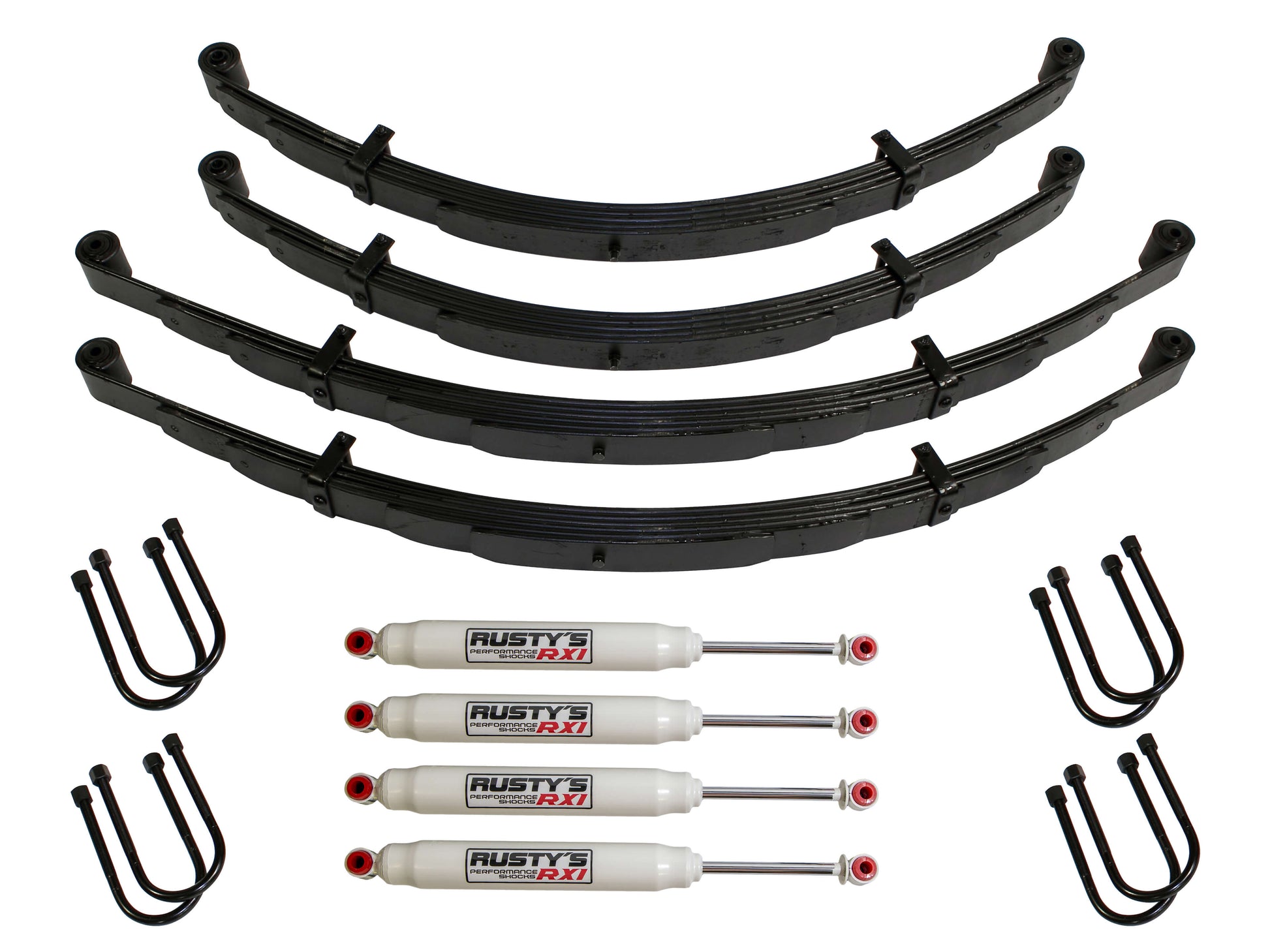 Rusty's Off Road Products - Rusty's FSJ 3.5" - 4" Full Size Spring Pack Lift Kit