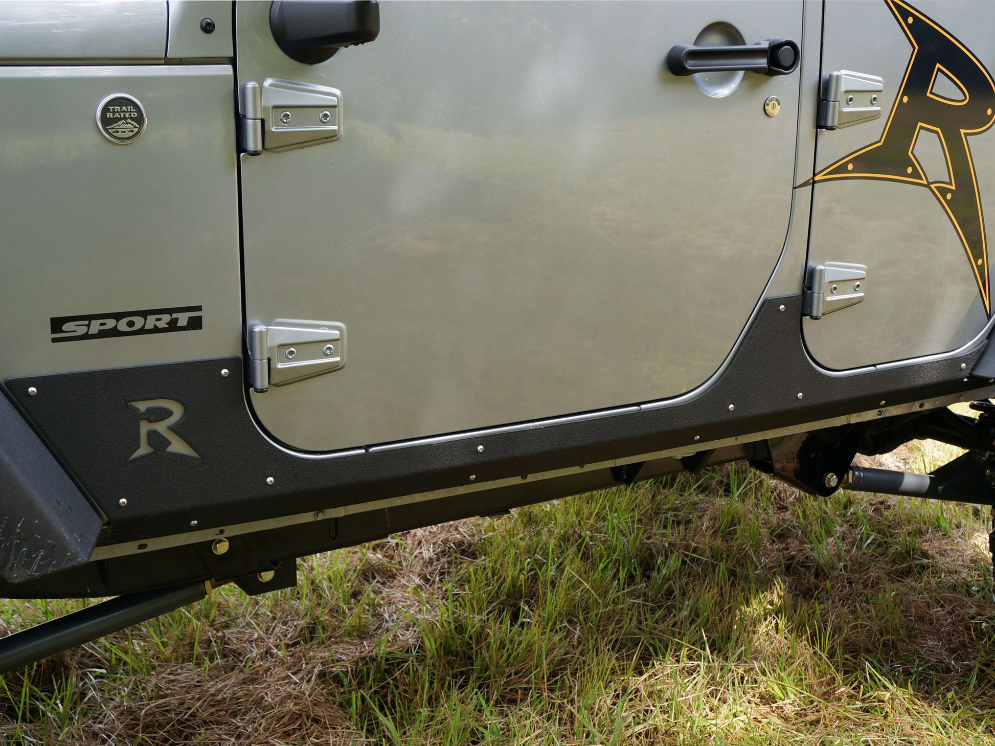 Rusty's Off Road Products - Rusty's JK Rocker Sliders - 4-Door - 07-18