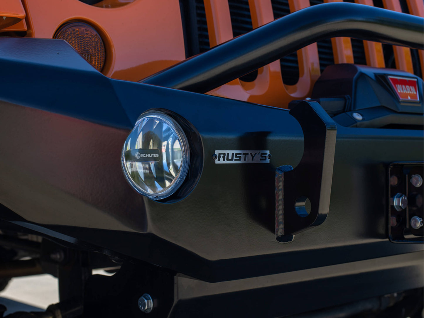 Rusty's Off Road Products - Rusty's JK Wrangler Front Full Width Trail Bumper - Series 2