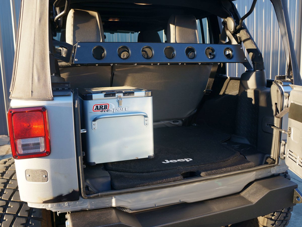 Rusty's Off Road Products - Rusty's Rear Cargo Basket - JK