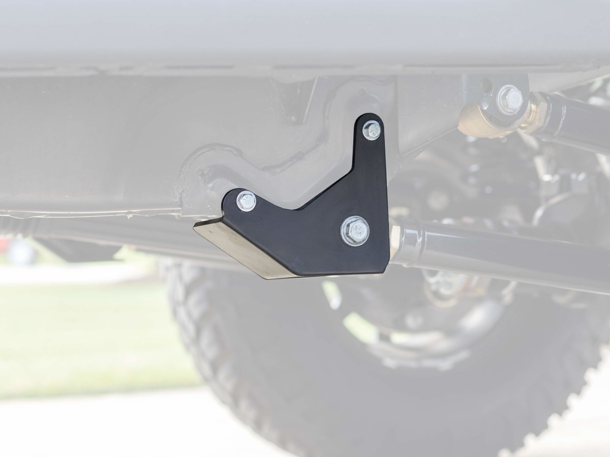 Rusty's Off Road Products - Rusty's Rear Lower Control Arm Frame Side Skid Plates - JT Gladiator