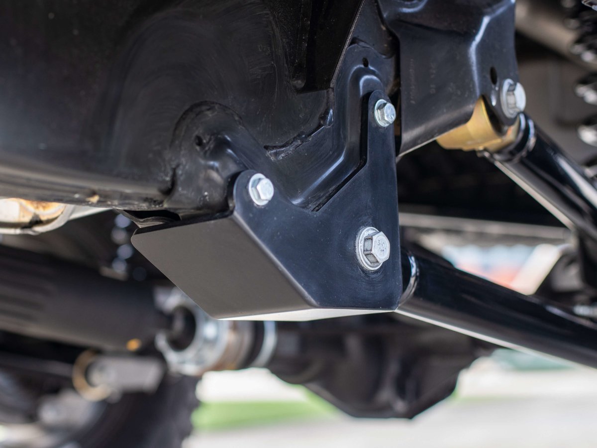 Rusty's Off Road Products - Rusty's Rear Lower Control Arm Frame Side Skid Plates - JT Gladiator