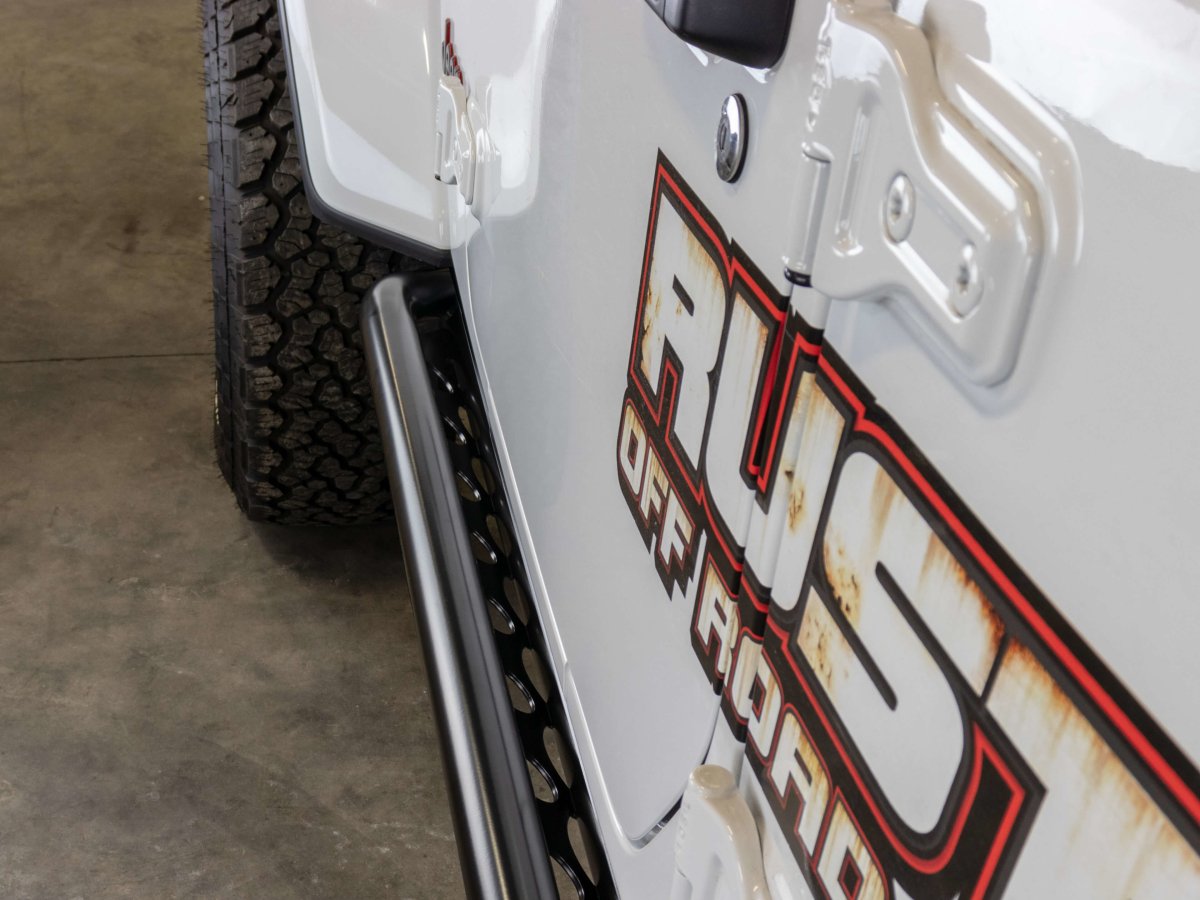 Rusty's Off Road Products - Rusty's Rocker Armor with Kicker Tube - 2018 and Later JL Wrangler 4-Door