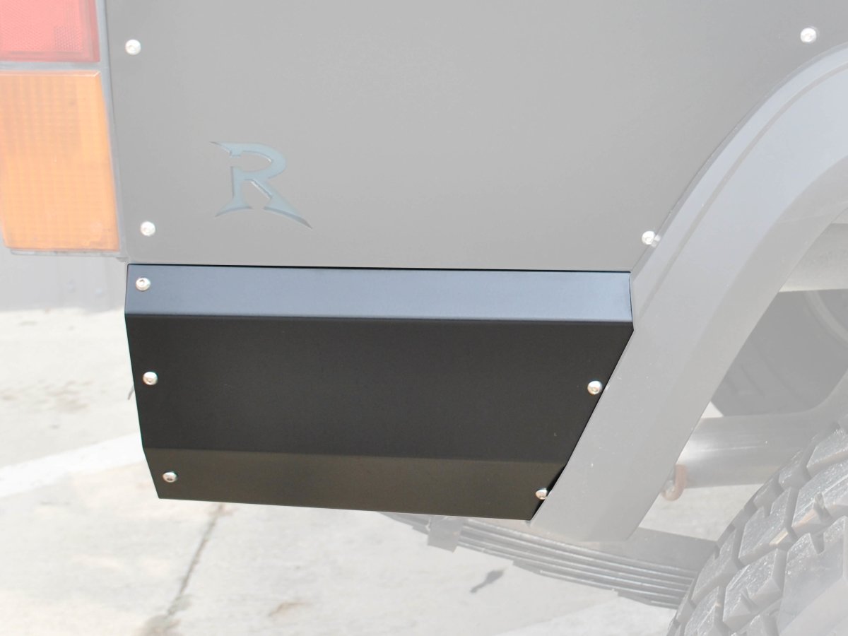 Rusty's Off Road Products - Rusty's Side Guards - '84-'96 XJ Rear Lower Quarter Panel Guards