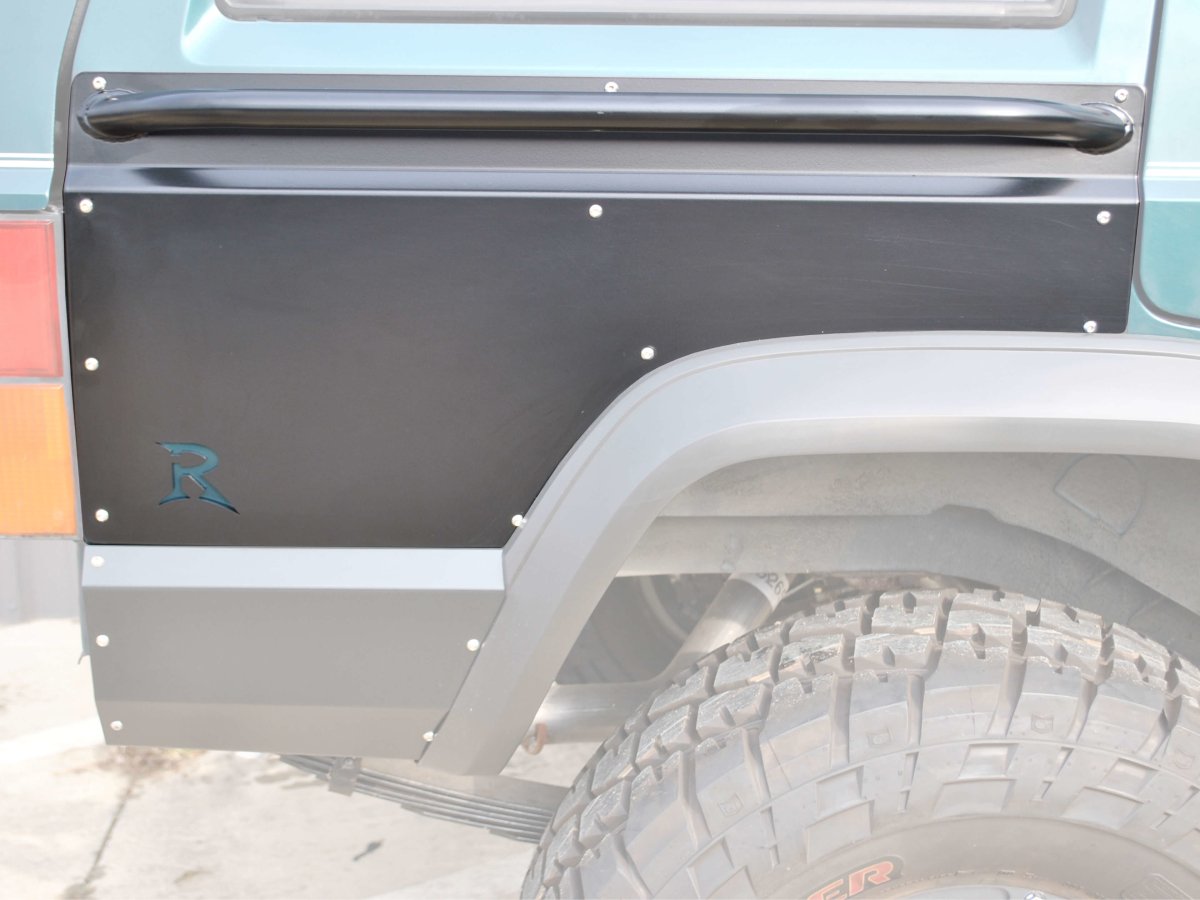 Rusty's Off Road Products - Rusty's Side Guards - XJ Rear Upper Quarter Panel Guards