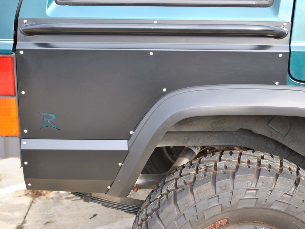 Rusty's Off Road Products - Rusty's Side Guards - XJ Rear Upper Quarter Panel Guards