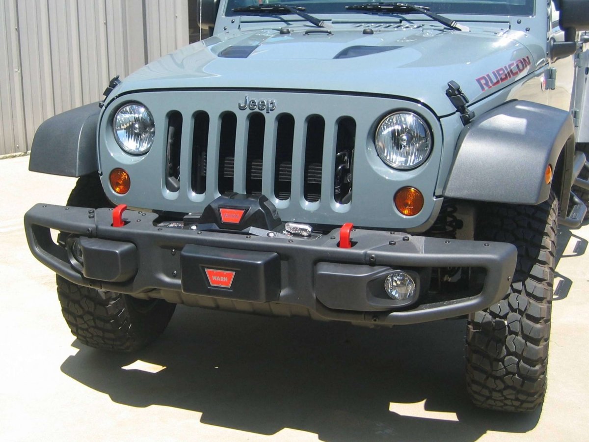 Rusty's Off Road Products - Rusty's Winch Mount - 2013 JK Rubicon 10th Anniv. Jeep Bumper