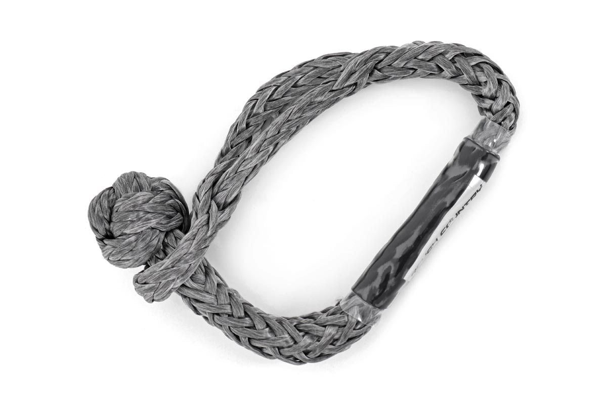 7/16 Inch Soft Shackles - Gray