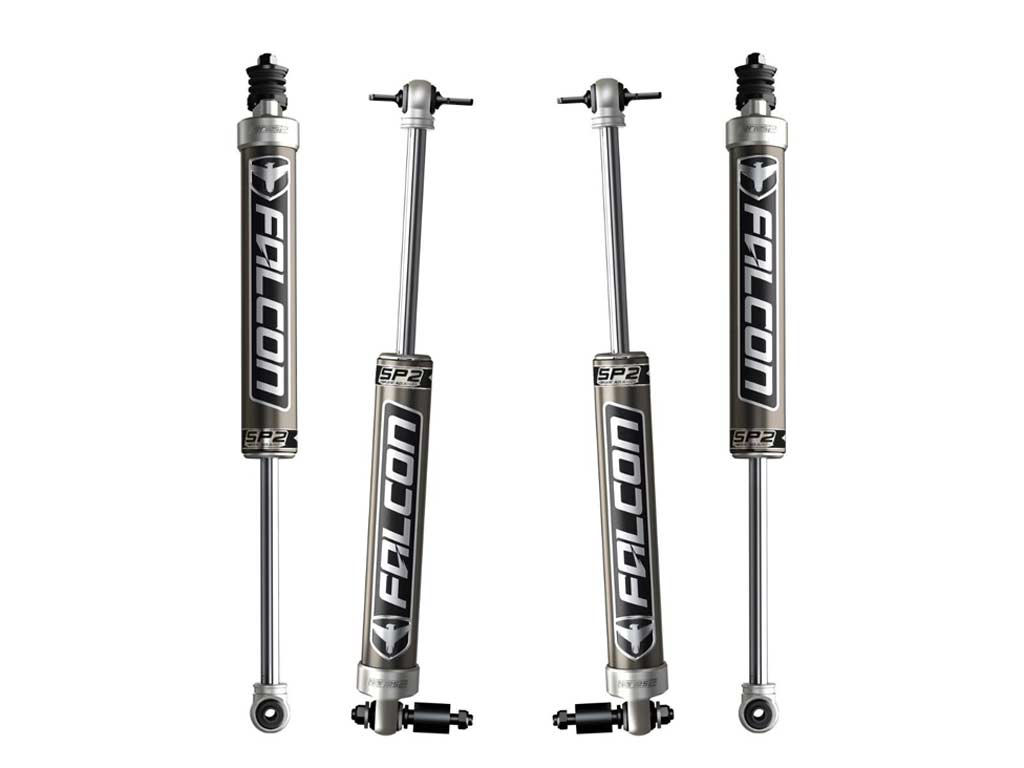 TeraFlex Falcon SP2 2.1 Monotube Shock Kit - JK Wrangler 2-Door