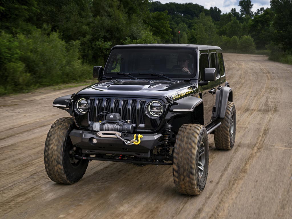 Bushwacker HyperForm Fender Flare 4 Piece Kit - 18-23 Jeep JL Wrangler