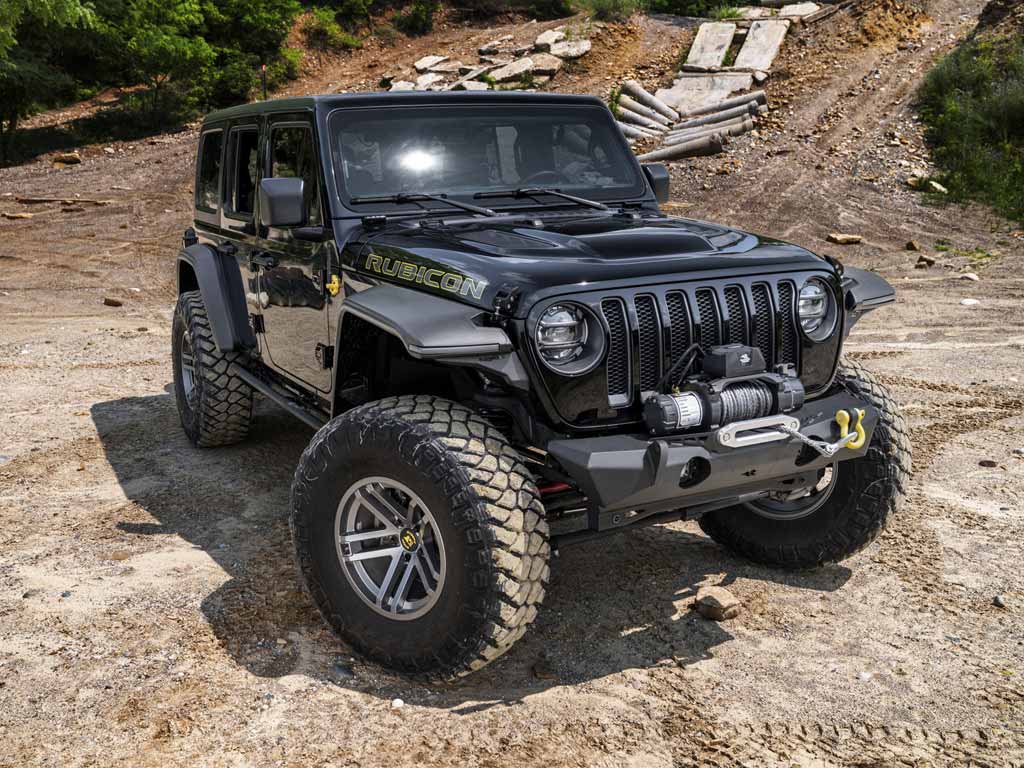 Bushwacker HyperForm Fender Flare 4 Piece Kit - 18-23 Jeep JL Wrangler