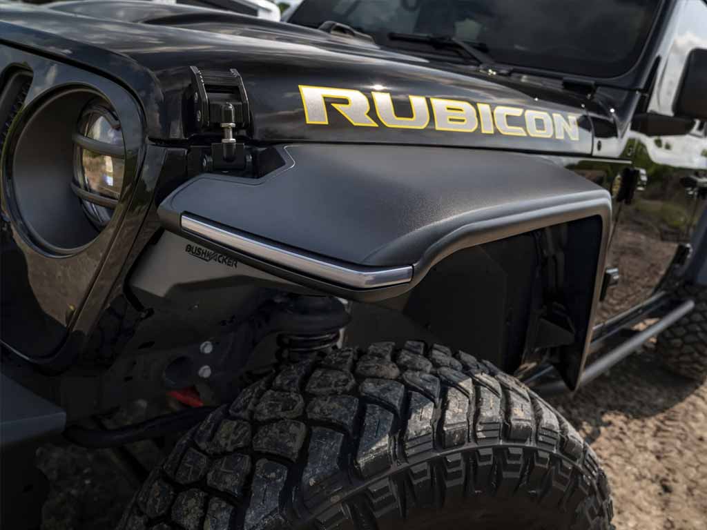 Bushwacker HyperForm Fender Flare 4 Piece Kit - 18-23 Jeep JL Wrangler