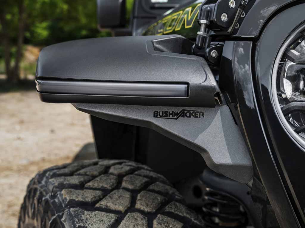 Bushwacker HyperForm Fender Flare 4 Piece Kit - 18-23 Jeep JL Wrangler