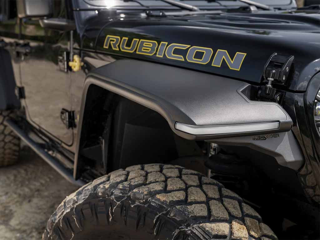 Bushwacker HyperForm Fender Flare 4 Piece Kit - 18-23 Jeep JL Wrangler