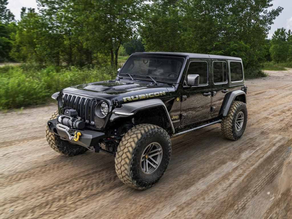 Bushwacker HyperForm Fender Flare 4 Piece Kit - 18-23 Jeep JL Wrangler