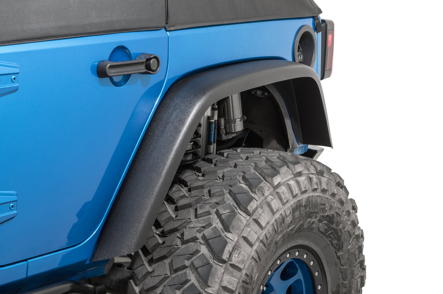 MCE GenII Front and Rear Narrow Width Flat Fenders - 2007-2018 Jeep JK Wrangler